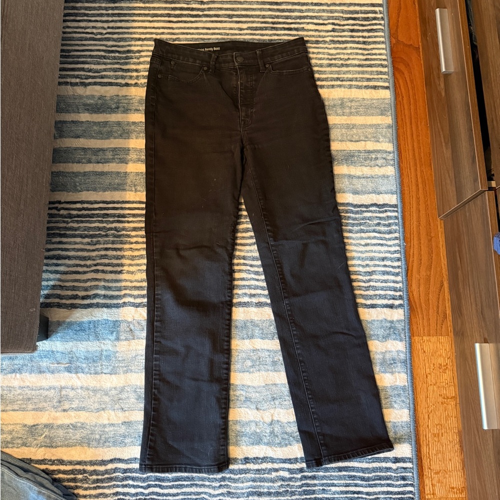 Talbots Women's Black Straight-Leg Jeans